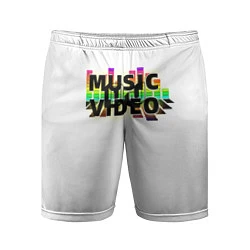 Мужские спортивные шорты Merch - DJ MUSICVIDEO