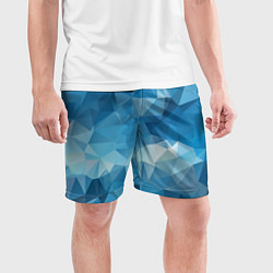 Шорты спортивные мужские Цифровое небо, цвет: 3D-принт — фото 2