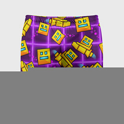 Мужские спортивные шорты Geometry Dash: Violet Space