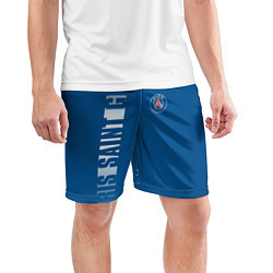 Шорты спортивные мужские PSG PARIS SAINT GERMAIN WHITE LINE SPORT, цвет: 3D-принт — фото 2