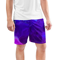 Шорты спортивные мужские Циклон Красок, цвет: 3D-принт — фото 2