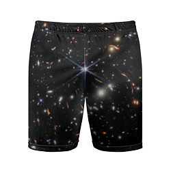 Мужские спортивные шорты Новое изображение ранней вселенной от Джеймса Уэбб