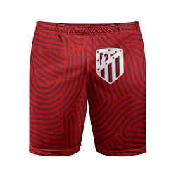 Мужские спортивные шорты Atletico Madrid отпечатки