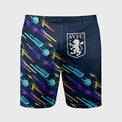 Мужские спортивные шорты Aston Villa градиентные мячи