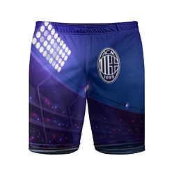 Шорты спортивные мужские AC Milan ночное поле, цвет: 3D-принт