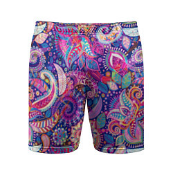 Мужские спортивные шорты Multi-colored colorful patterns
