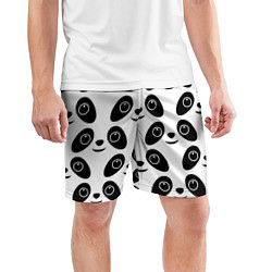 Шорты спортивные мужские Panda bing dun dun, цвет: 3D-принт — фото 2