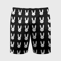 Мужские спортивные шорты Bunny pattern black