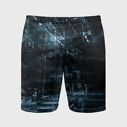 Шорты спортивные мужские Формулы подсказки, цвет: 3D-принт
