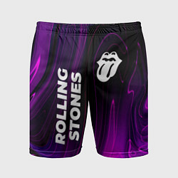 Мужские спортивные шорты Rolling Stones violet plasma