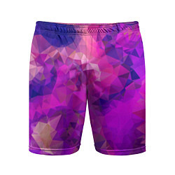 Мужские спортивные шорты Пурпурный стиль