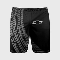 Мужские спортивные шорты Chevrolet tire tracks