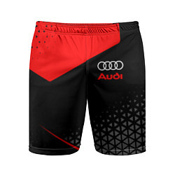 Шорты спортивные мужские Ауди - sportwear, цвет: 3D-принт