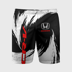 Мужские спортивные шорты Honda - белые краски