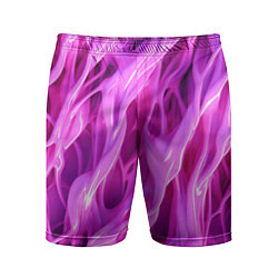 Шорты спортивные мужские Розова ткань текстуры, цвет: 3D-принт