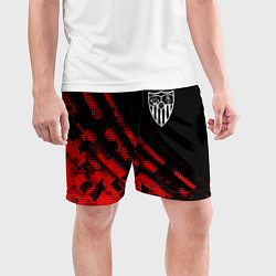 Шорты спортивные мужские Sevilla sport grunge, цвет: 3D-принт — фото 2