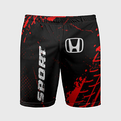 Мужские спортивные шорты Honda red sport tires