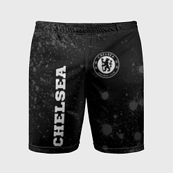Мужские спортивные шорты Chelsea sport на темном фоне вертикально