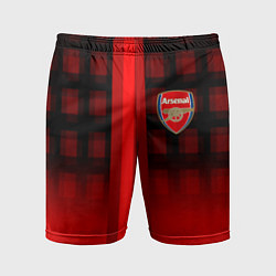 Шорты спортивные мужские Arsenal fc sport geometry steel, цвет: 3D-принт