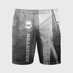 Мужские спортивные шорты Brighton - grey gradient по-вертикали