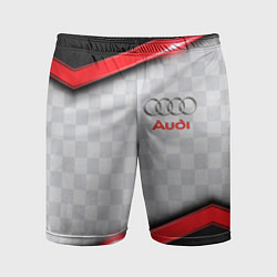 Мужские спортивные шорты AUDI auto texture