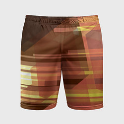 Шорты спортивные мужские Оттенки заката, цвет: 3D-принт