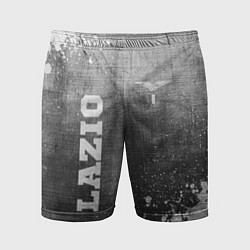 Мужские спортивные шорты Lazio - grey gradient вертикально