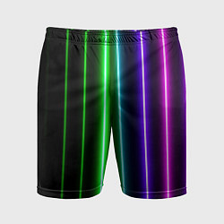 Мужские спортивные шорты Neon lines