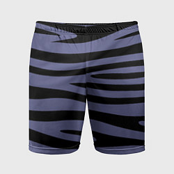 Шорты спортивные мужские Морские полоски, цвет: 3D-принт