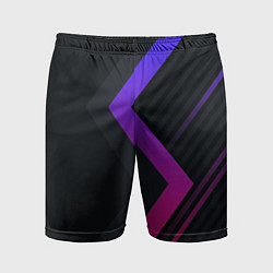 Мужские спортивные шорты Color black line
