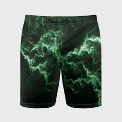 Мужские спортивные шорты Lightning green line