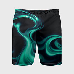 Мужские спортивные шорты Color turquoise black