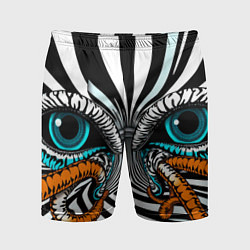 Шорты спортивные мужские Глаз и щупальца, цвет: 3D-принт