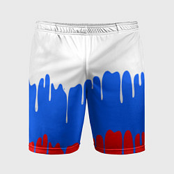 Мужские спортивные шорты Патриот - флаг