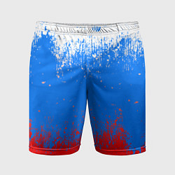 Мужские спортивные шорты Патриот - флаг