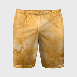 Мужские спортивные шорты Абстракция - bright yellow