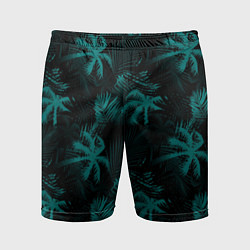Мужские спортивные шорты Palm light blue dark