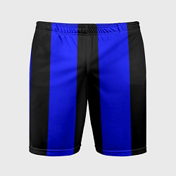Мужские спортивные шорты Color blue black stripes