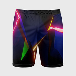 Мужские спортивные шорты Neon colored geometric