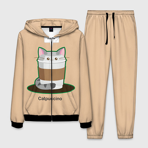 Мужской костюм Catpuccino / 3D-Черный – фото 1