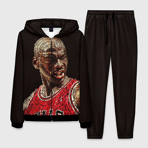 Мужской костюм Michael Jordan / 3D-Черный – фото 1