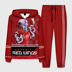Костюм мужской Detroit Red Wings, цвет: 3D-красный