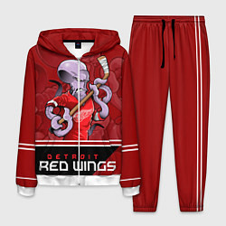 Костюм мужской Detroit Red Wings, цвет: 3D-белый