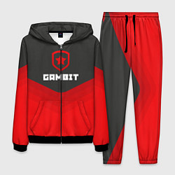Костюм мужской Gambit Gaming Uniform, цвет: 3D-черный