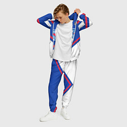 Костюм мужской NHL: New York Rangers, цвет: 3D-белый — фото 2