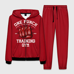 Костюм мужской One Punch Gym, цвет: 3D-черный