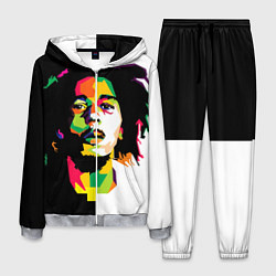 Костюм мужской Bob Marley: Colors цвета 3D-меланж — фото 1