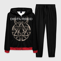 Костюм мужской Disturbed Logo, цвет: 3D-красный