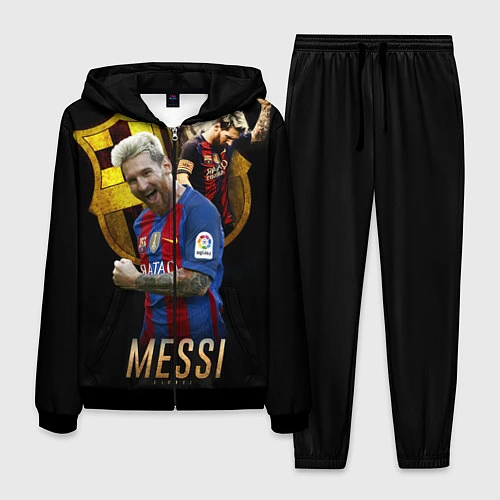 Мужской костюм Messi Star / 3D-Черный – фото 1