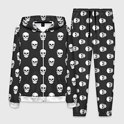 Костюм мужской BFMV: Skulls, цвет: 3D-белый
